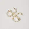 Orecchini Oval T Con Perle