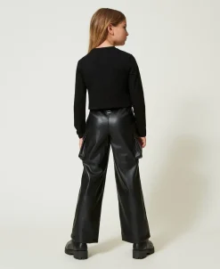 Pantaloni Cargo Con Tasche Utility