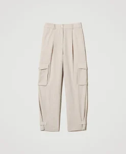 Pantaloni Cargo MYFO Con Ricamo