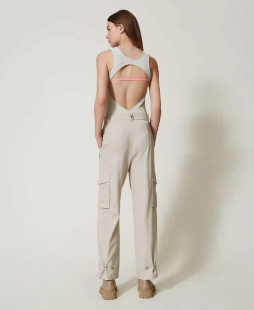 Pantaloni Cargo MYFO Con Ricamo