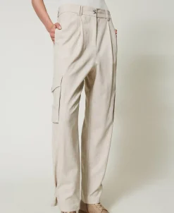 Pantaloni Cargo MYFO Con Ricamo