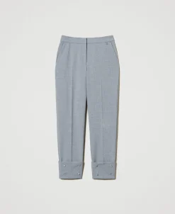 Pantaloni Con Ricami A Mano