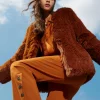 Pantaloni Cropped Con Bottoni