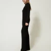Pantaloni In Maglia Plissé