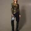 Pantaloni In Serge Misto Lana