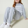 Pantaloni Joggers In Felpa