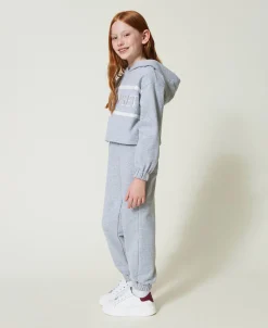 Pantaloni Joggers In Felpa