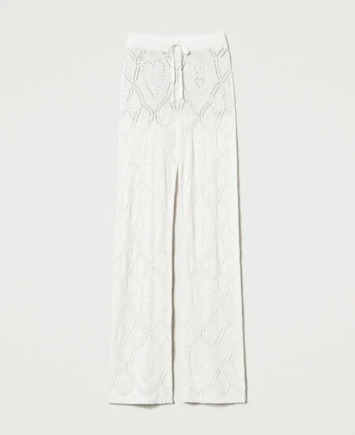 Pantaloni Seamless In Filato Treeblend