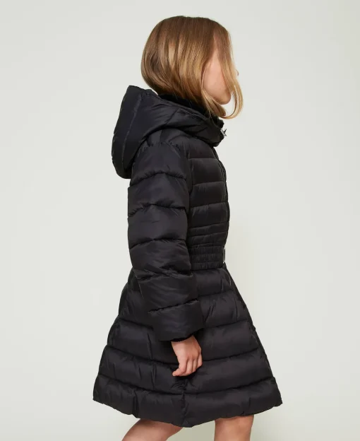 Piumino Trapuntato Con Cintura Oval T