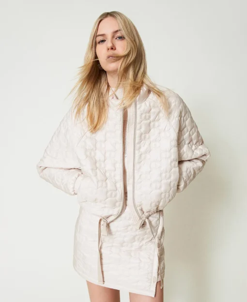 Piumino Trapuntato Con Oval T