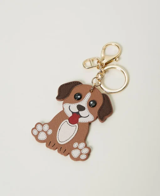 Portachiavi Cane Con Oval T