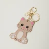 Portachiavi Gatto Con Oval T