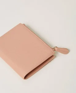 Portafoglio Con Zip E Oval T