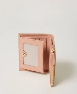 Portafoglio Con Zip E Oval T
