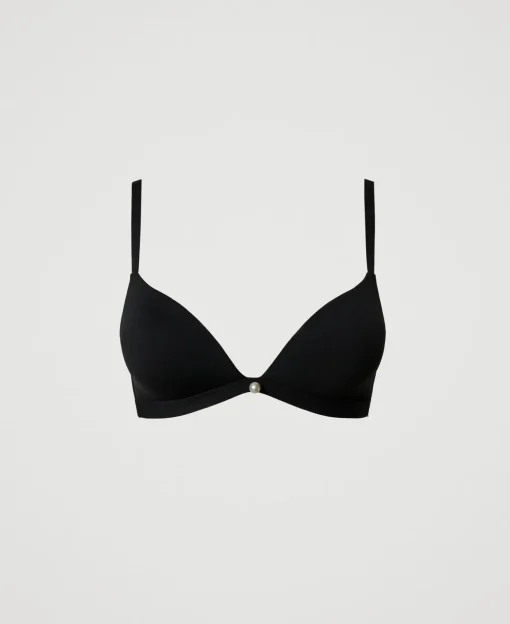 Reggiseno A Triangolo In Charmeuse