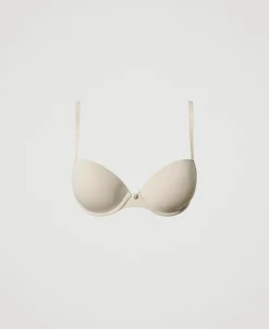 Reggiseno Push-up Crossback In Charmeuse