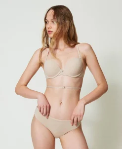 Reggiseno Push-up Crossback In Charmeuse