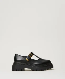 Scarpe Mary Jane Con Fibbie