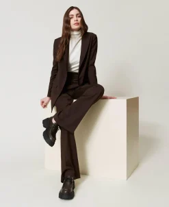 Scarpe Stringate Con Oval T