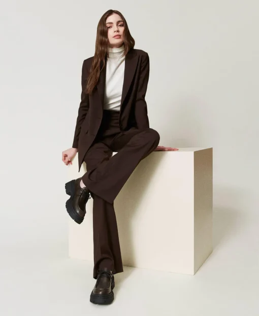 Scarpe Stringate Con Oval T