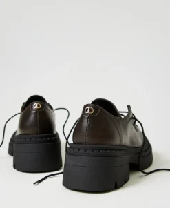 Scarpe Stringate Con Oval T