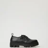 Scarpe Stringate In Pelle