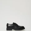 Scarpe Stringate In Pelle