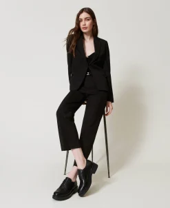 Scarpe Stringate In Pelle