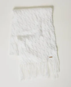 Sciarpa In Maglia A Trecce