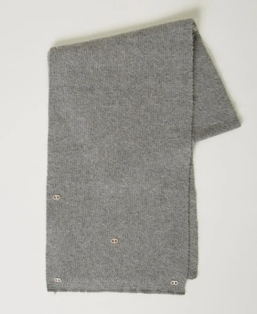 Sciarpa In Maglia Con Oval T