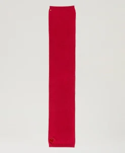 Sciarpa In Maglia Con Patch A Cuore