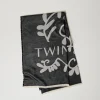 Sciarpa Jacquard Con Logo