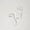 Set Guanti In Maglia Con Ricamo Logo