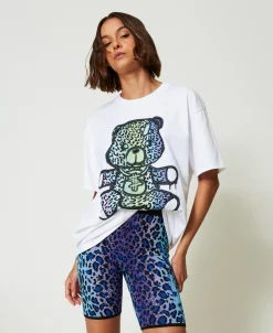 Shorts Biker MYFO In Maglia Jacquard