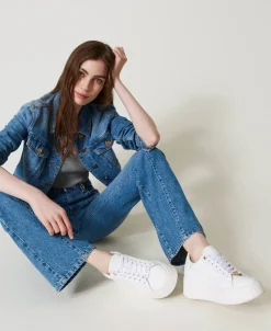 Sneakers In Pelle