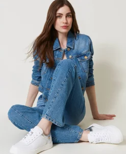 Sneakers In Pelle Con Inserti Laminati