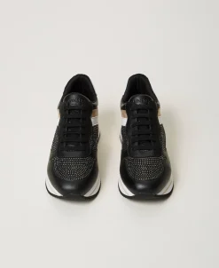 Sneakers Running Con Strass
