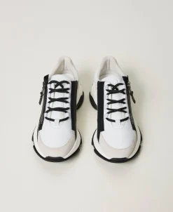 Sneakers Running Con Zip