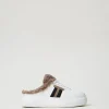 Sneakers Slide Con Faux Fur