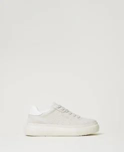 Sneakers Traforate Con Logo