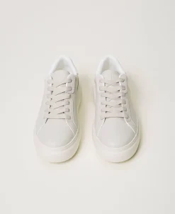 Sneakers Traforate Con Logo