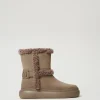 Stivaletti Con Dettagli In Faux Fur
