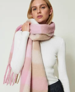 Stola In Panno Jacquard