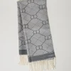 Stola Jacquard Con Oval T