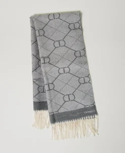 Stola Jacquard Con Oval T