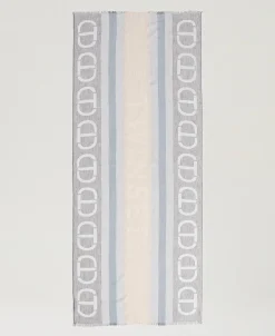 Stola Jacquard Con Oval T