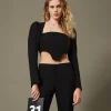 Top Bustier Con Ricamo