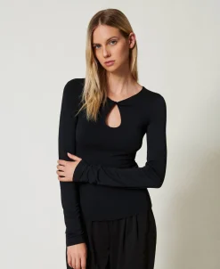 T-shirt Con Cut-out