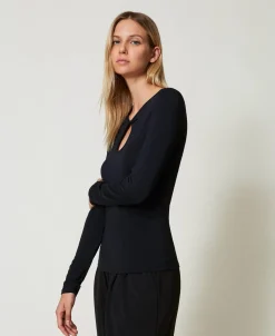 T-shirt Con Cut-out