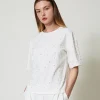 T-shirt Con Perle